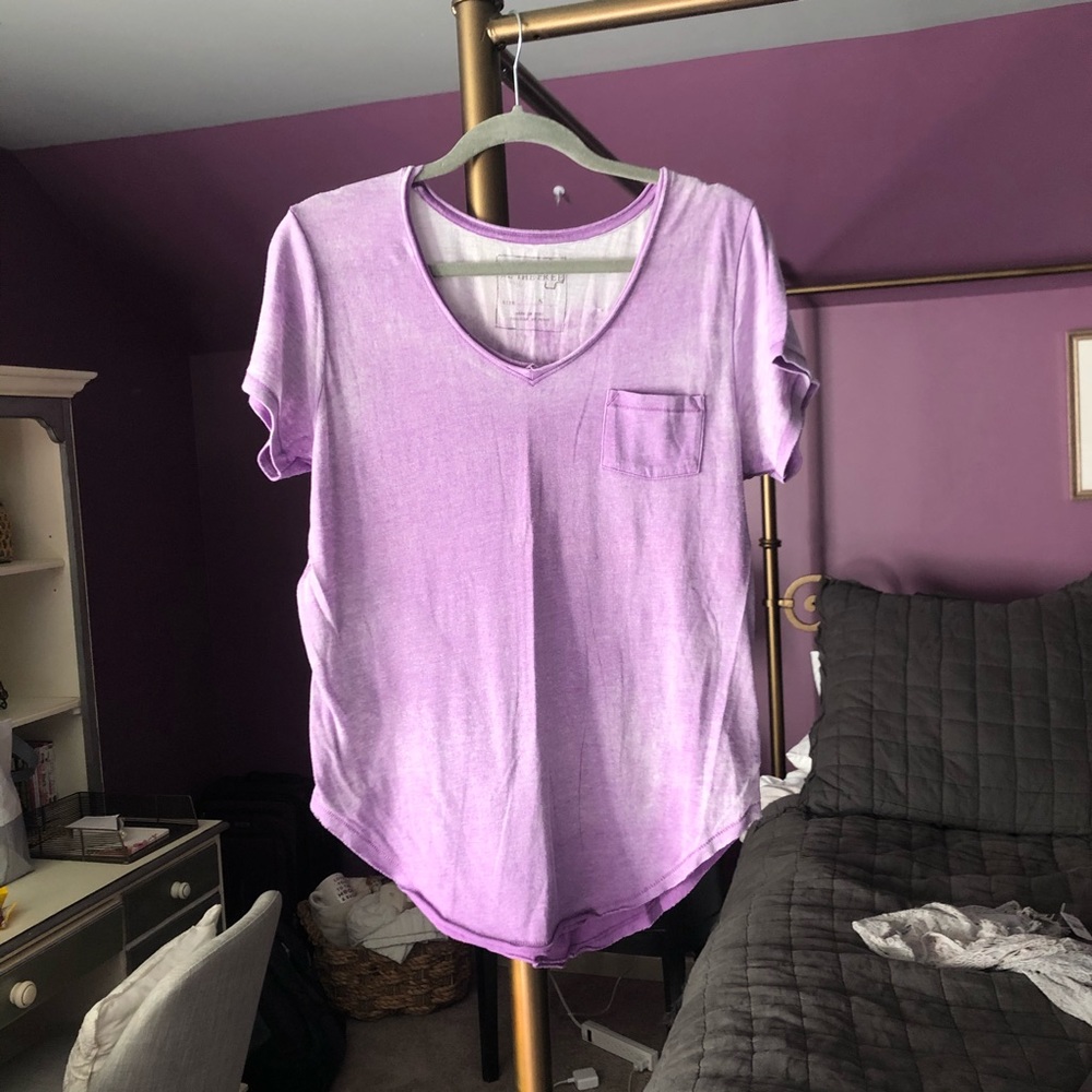 Light purple Free People tee